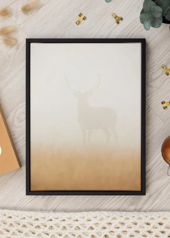 Canvasram Wells Svart 21x29,7 cm (A4)