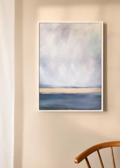 Canvasram Wells Vit 50x70 cm