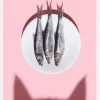 Cat Wants Fish Canvastavla (30x40 cm)