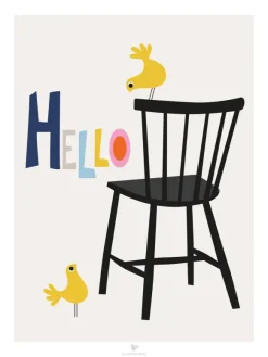 Chair - Beige Poster (30x40 cm)