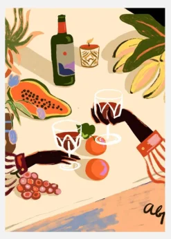 Cheers To You Canvastavla (30x40 cm)