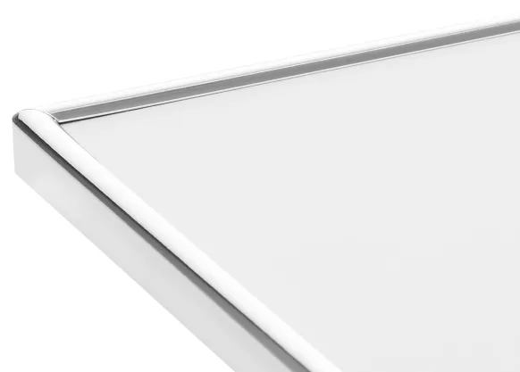 Chloe Vikram Glas Silver 3,5x4,5 cm - 2 Bilder