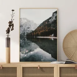 Church In The Bay Poster (21x29.7 cm (A4))