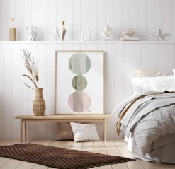 Circles Poster (21x29.7 cm (A4))