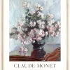 Claude Monet -Chrysanthemums Poster (21x29.7 cm (A4))