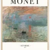Claude Monet -Sunrise 1872 Poster (21x29.7 cm (A4))