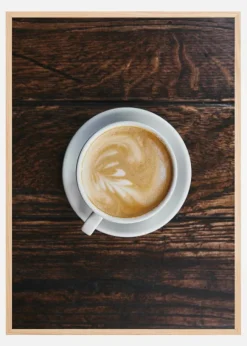 Coffe o clock Poster (21x29.7 cm (A4))