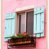 Colourful window Poster (21x29.7 cm (A4))