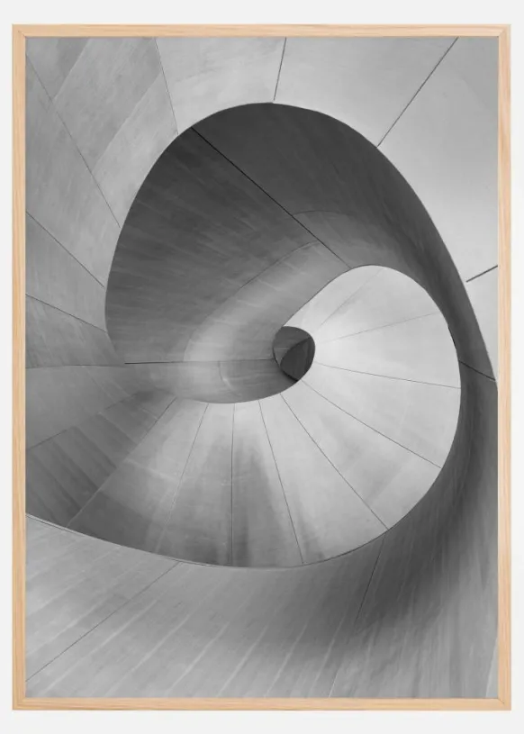 Curves down Poster (21x29.7 cm (A4))