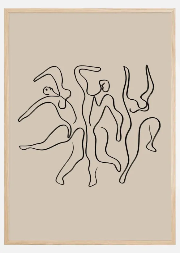 Dance 1 Poster (21x29.7 cm (A4))