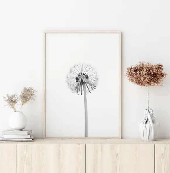 Dandelion Poster (21x29.7 cm (A4))