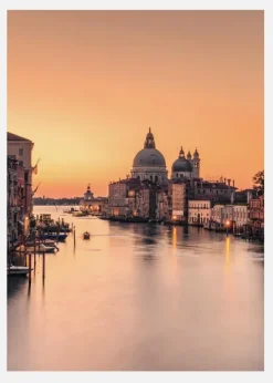 Dawn On Venice Canvastavla (30x40 cm)