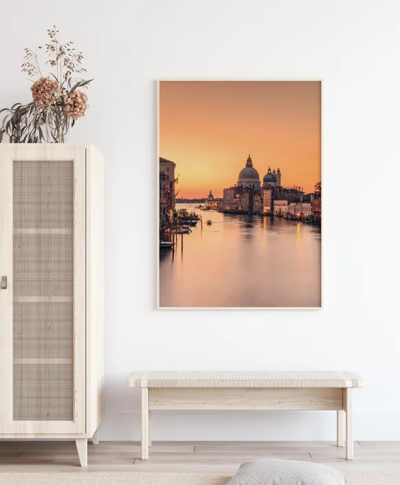 Dawn On Venice Poster (21x29.7 cm (A4))