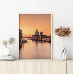 Dawn On Venice Poster (21x29.7 cm (A4))