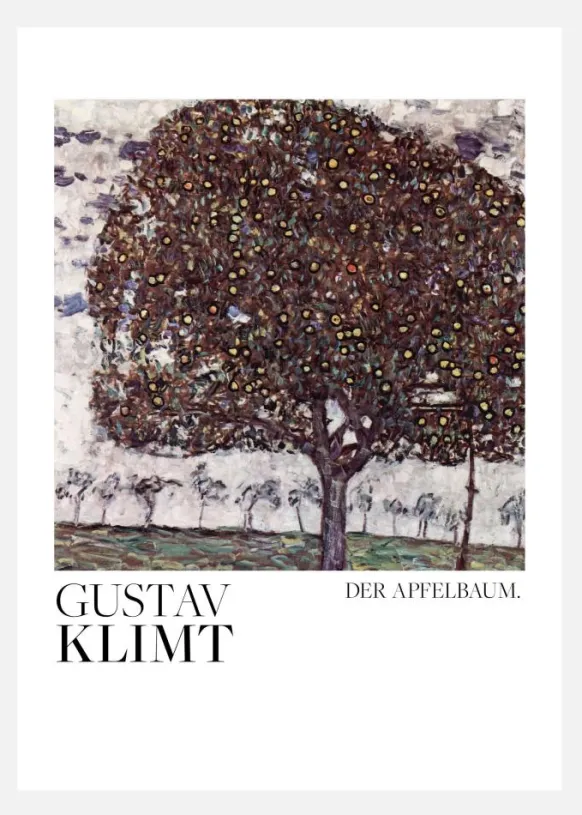 Der Apfelbaum (1916) Canvastavla (30x40 cm)