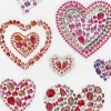 Diamond Stickers Hjärtan