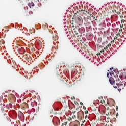 Diamond Stickers Hjärtan