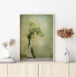 Dill And Cucumber Poster (21x29.7 cm (A4))