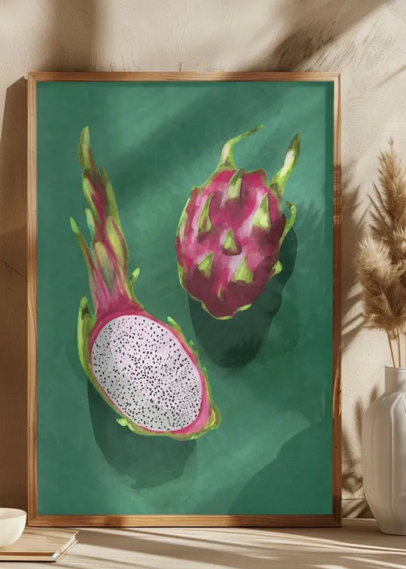 Dragonfruit Poster (21x29.7 cm (A4))