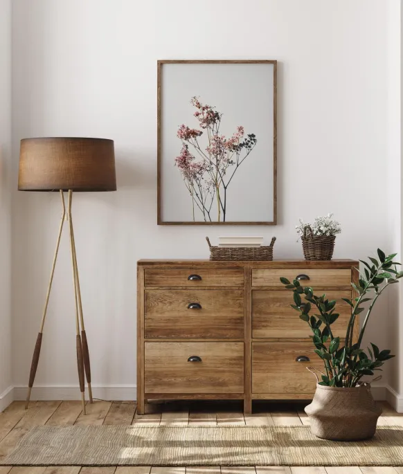 Dried flowers II Poster (21x29.7 cm (A4))