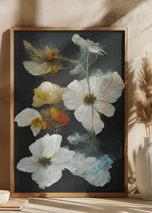 Dry Flowers Poster (21x29.7 cm (A4))