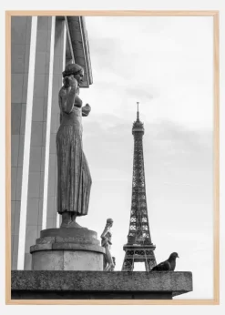 Eiffel Tower Paris Poster (21x29.7 cm (A4))