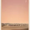 Eight Camels Poster (21x29.7 cm (A4))
