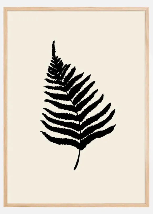 Fern Poster (21x29.7 cm (A4))