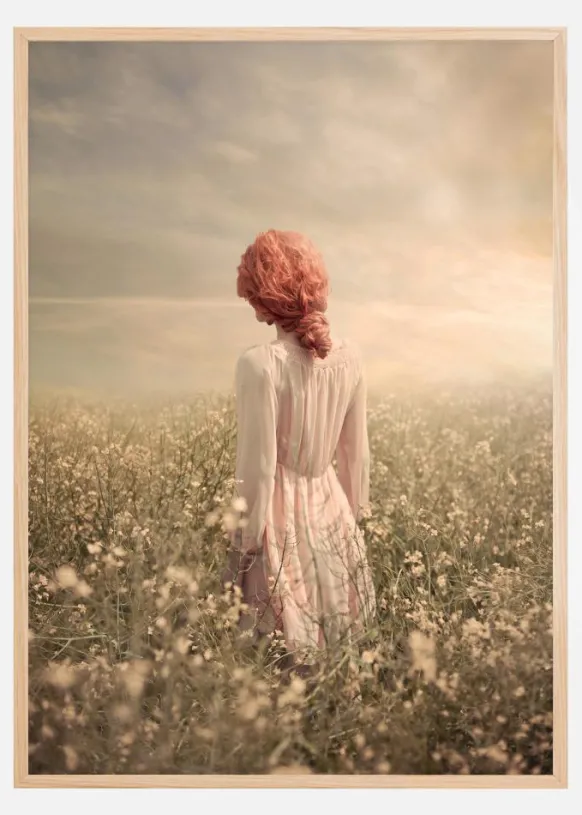 Field in Pastel Poster (21x29.7 cm (A4))