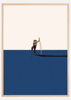 Fishing for compliments Poster (21x29.7 cm (A4))
