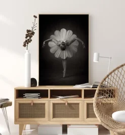 Floral Ballet Poster (21x29.7 cm (A4))