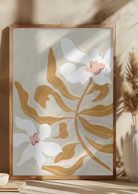 Flowerflowerflower Poster (21x29.7 cm (A4))