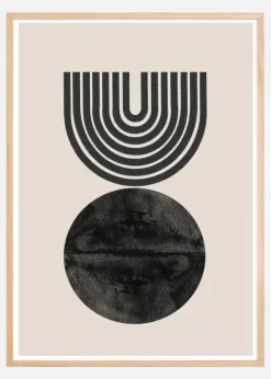 Flow Shapes No15 Poster (21x29.7 cm (A4))