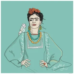 Frida Kahlo Poster (30x30 cm)