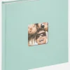 Fun Album Grön - 22,5x24 cm (40 Vita sidor / 20 blad)