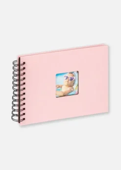 Fun Babyalbum Rosa - 23x17 cm (40 Svarta sidor/20 blad)
