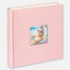 Fun Babyalbum Rosa - 30x30 cm (100 Vita sidor/50 blad)
