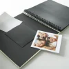 Fun Spiralalbum Turkos - 30x30 cm (50 Svarta sidor / 25 blad)