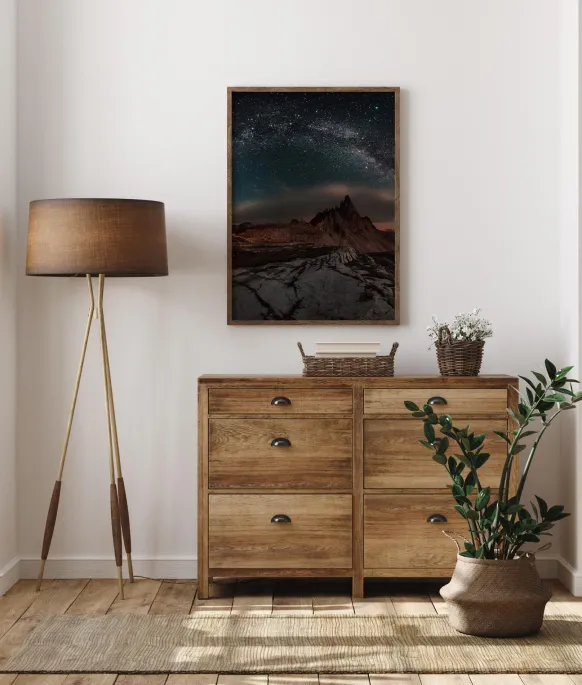 Galaxy Dolomites Poster (21x29.7 cm (A4))