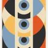 Geometric Pattern Canvastavla (30x40 cm)