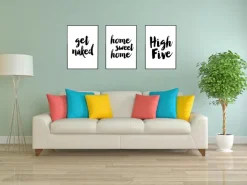 Get naked Poster (21x29.7 cm (A4))