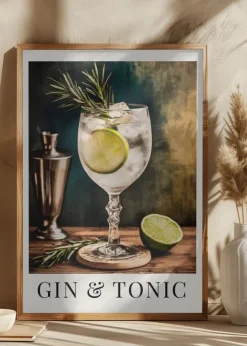Gin a Tonic Poster (21x29.7 cm (A4))