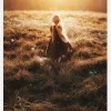 Girl Walks In The Dew Canvastavla (30x40 cm)