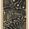Graphic Art Brown Poster (21x29.7 cm (A4))