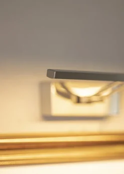 Gunnebo V961 LED tavelbelysning - Nickel
