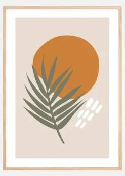 Illustrated Palm Poster (21x29.7 cm (A4))