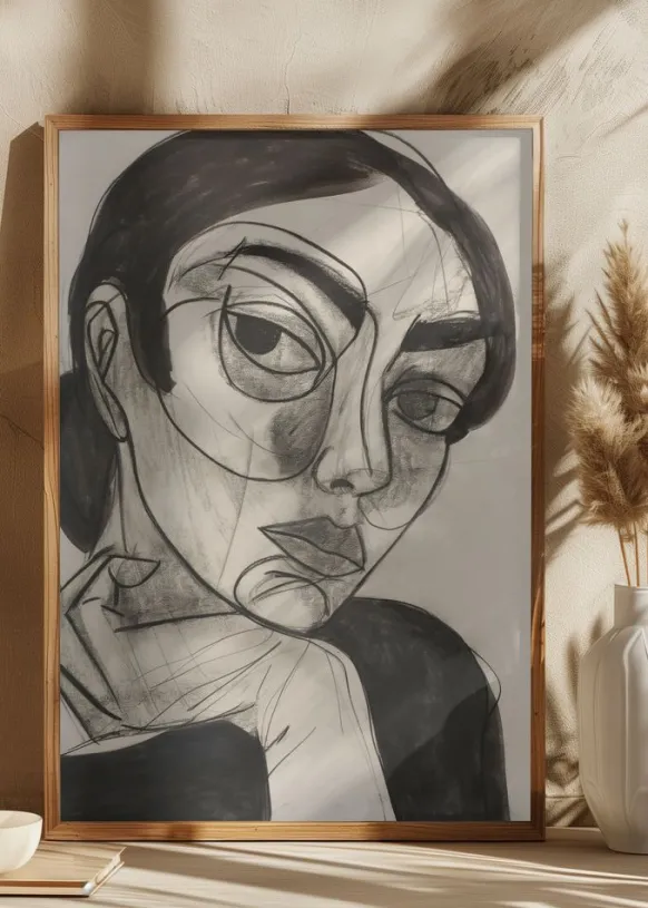 Intelectual Woman Poster (21x29.7 cm (A4))