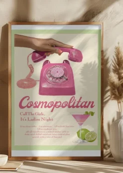 Jlr Cocktails Cosmopolitan Poster (21x29.7 cm (A4))