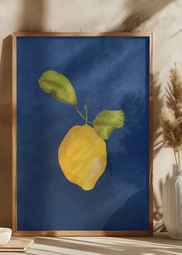Just a little lemon Poster (21x29.7 cm (A4))
