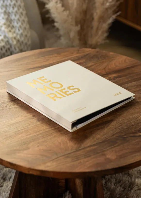 KAILA Fotoalbum Memories Cream - 300 Bilder i 10x15 cm